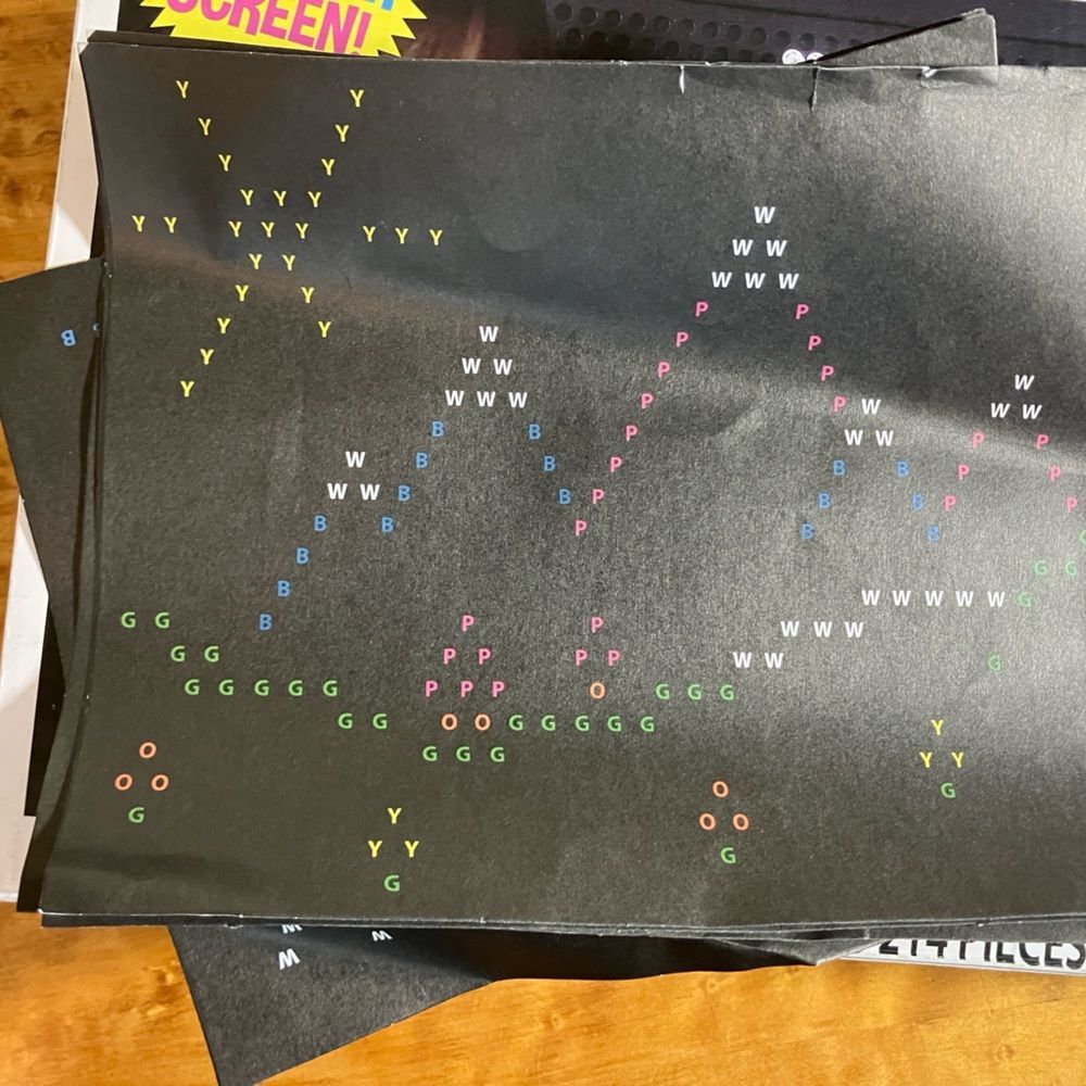 Lite Brite game for kids, comes with unused sheets, excellent condition - Picture 3 of 4